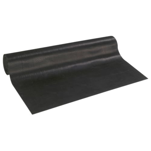WETEC Riefenprofilbelag, ESD, 1.200 x 10.000 mm (Matte Riffelmatte Regalbelag) typischer Ableitwiderstand: Rgp=10^6-10^7 Ohm/Materialstärke: 3 mm/Farbe: schwarz von Wetec