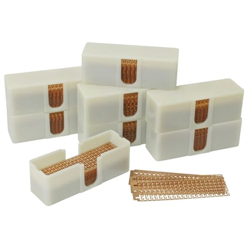 WETEC Splice Rahmen für Gurtverbinder-Zange WE-CST-010, 20er-Pitch/4.000 Stück (Splice-Rahmen Gurtverbinderrahmen Gurtverbinder PSC-010 Splice-Clip) (Pack à 4.000 Stück) von Wetec