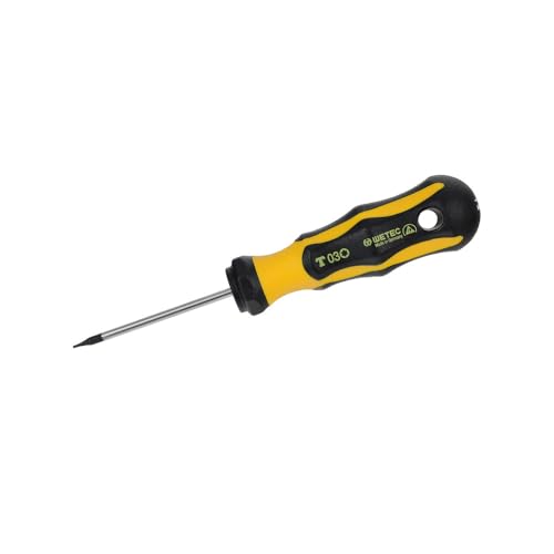 WETEC Torx-Schraubendreher, ESD, T9x70 mm, 160 mm (Schraubendreher) von Wetec