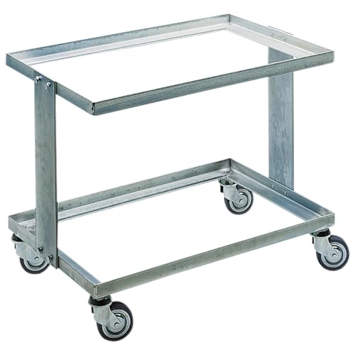 WETEC Transportrolli ESD, offen, Zwei Etagen (Kistenroller Transporthund Eurotransportwagen) typischer Ableitwiderstand: Rs=10^3-10^5 Ohm von Wetec