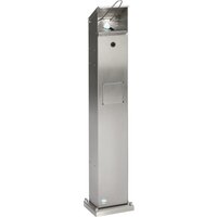 VAR® Handdesinfektionsspender HDS 115, Bodenmontage, Edelstahl von VAR®