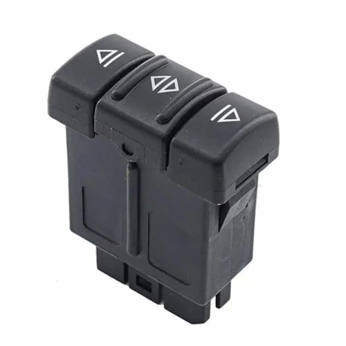Fensterheber Tasten Für 19 II Power Fenster Taste Elektrische Fenster Control Replacmeent J0MA Automotive Zubehör 7700817339 von Weurwvu