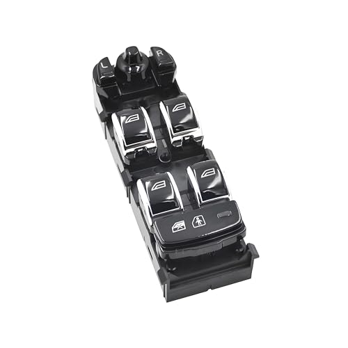 Fensterheber Tasten Für Volvo S90L Für S90 Für V90 2018 2019 2020 2021 Elektrischer Fensterheber-Hauptheber-Steuerschalterknopf OE 31415521 von Weurwvu
