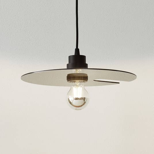 Wever & Ducré Lighting Mirro 1.0 Pendelleuchte Lampe Leuchte 250cm Schwarz Chrom B-Ware von Wever & Ducré Lighting