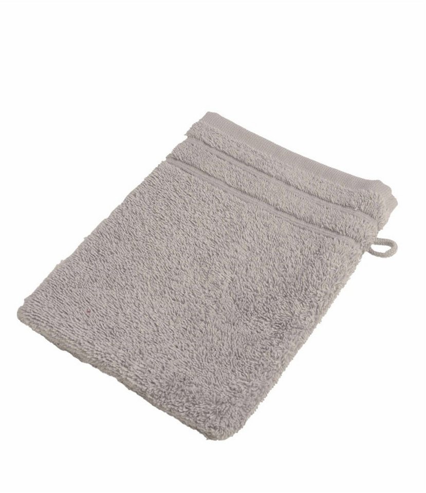 Wewo fashion Waschhandschuh 9518W, (Packung, 6-St), saugstark von Wewo fashion