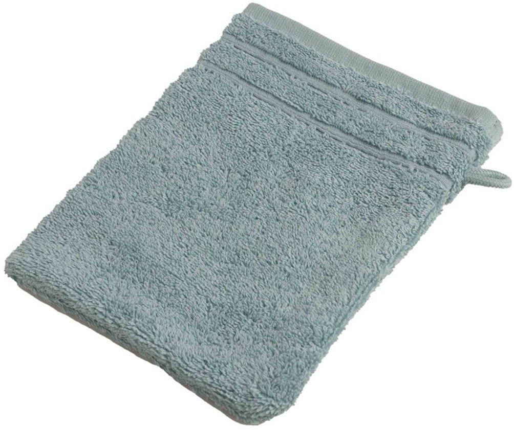 Wewo fashion Waschhandschuh 9518W, (Packung, 6-St), saugstark von Wewo fashion