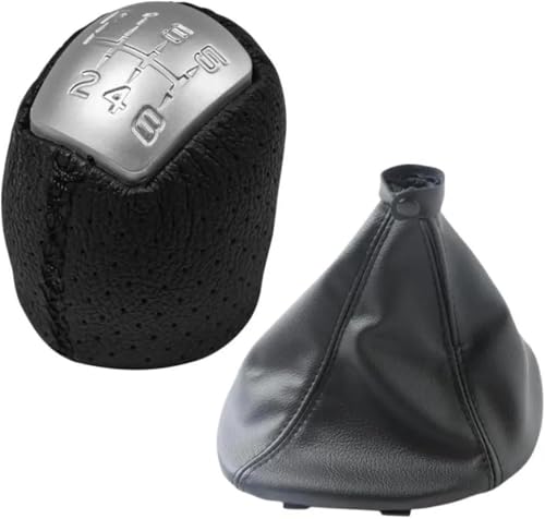Wexxaii Schalthebel Für Iveco für Daily 2006–2017 Auto 6 für Geschwindigkeit Schalthebel Schaltknauf Leder Boot(6 speed Boot) von Wexxaii