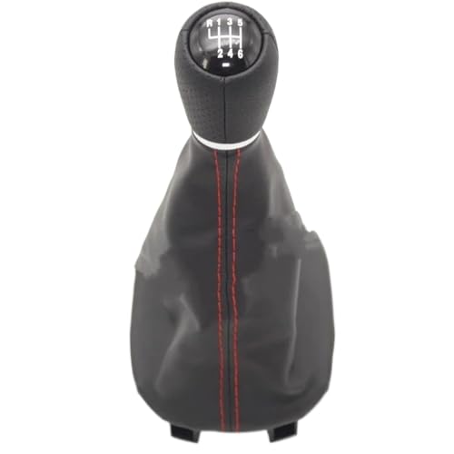 Wexxaii Schalthebel Für Seat für Leon 1M1 2002–2006 Auto-Styling 6 für Geschwindigkeit Schalthebel Schaltknauf von Wexxaii