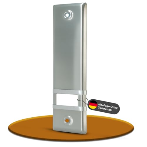 markiso® Rolladengurt Abdeckung aus Edelstahl, Rollladenblenden Montage ohne Gurtausbau, Gurtabdeckung 185mm, Gurtwicklerblende mit Schlitzsystem, 3 Sück markiso® Rolladengurt Abdeckung aus Edelstahl, Rollladenblenden Montage ohne Gurtausbau, Gurtabdeckung 185mm, Gurtwicklerblende mit Schlitzsystem, 3 Sück von Weyh