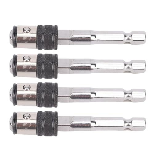 Weytoll 4-teiliger Sechskant-Bit- und Steckschlüssel-Adapter, 2-in-1-Design, 1/4-Zoll-Schaft-Sechskant-Bit-Verlängerungshalter und Vierkant-Steckschlüssel-Adapter von Weytoll