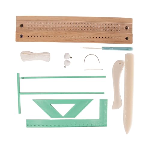 Wezalget Buchbinde Werkzeug | Handgefertigtes Tagebuch Einbanderset | Nähzubehör Bindemanual Für Aktenordner, Lehrer, Erwachsene Und Studenten Papier Handarbeiten Scrapbooking Notizbücher Wezalget Buchbinde Werkzeug | Handgefertigtes Tagebuch Einbanderset | Nähzubehör Bindemanual Für Aktenordner, Lehrer, Erwachsene Und Studenten Papier Handarbeiten Scrapbooking Notizbücher von Wezalget