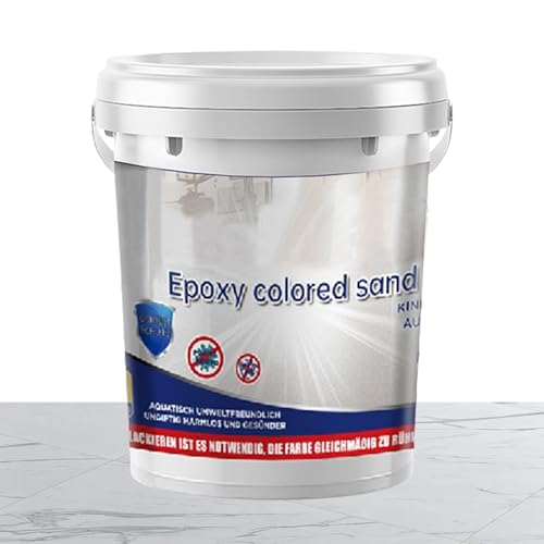 Wezalget Epoxidharz-Bodenfarbe | Epoxidfarbe Sand,Selbstverlaufend Hochglanz Marmoroptik Wasserbasiert Rutschhemmend Für Beton Fliesen Arbeitsplatte Holz Wezalget Epoxidharz-Bodenfarbe | Epoxidfarbe Sand,Selbstverlaufend Hochglanz Marmoroptik Wasserbasiert Rutschhemmend Für Beton Fliesen Arbeitsplatte Holz von Wezalget