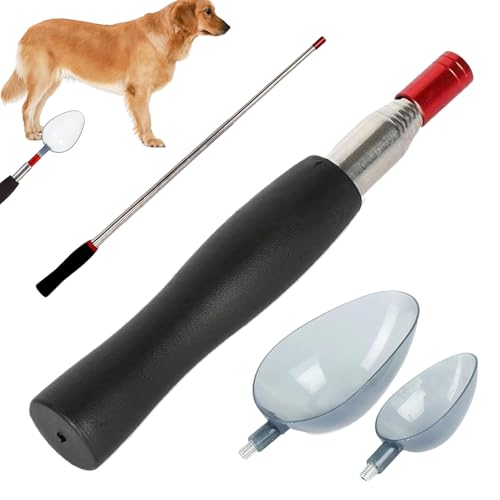 Wezalget Hund Harnauffanggerät,Trächtigkeitshilfe für Haustiere - Mit langlebigem Griff und Teleskopstiel für trächtige Hündinnen von Wezalget