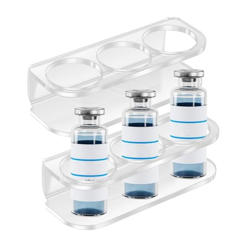 Wezalget Peptid Case - 2 Stück Peptidhalter Für Kühlschrank,Tragbar Aufbewahrungsbox 3-Fach Behälter Wandmontierbar Wiederverwendbar Für Diabetiker Medizin Reise Wezalget Peptid Case - 2 Stück Peptidhalter Für Kühlschrank,Tragbar Aufbewahrungsbox 3-Fach Behälter Wandmontierbar Wiederverwendbar Für Diabetiker Medizin Reise von Wezalget