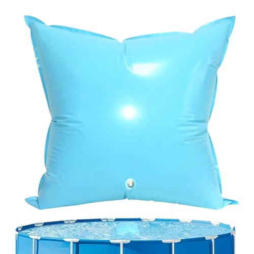 Wezalget Poolkissen - Aufblasbare PVC Poolkissen - Abdeckpolster Winter Set Für Schwimmteich Flussboote Garten Freizeit Nutzung von Wezalget