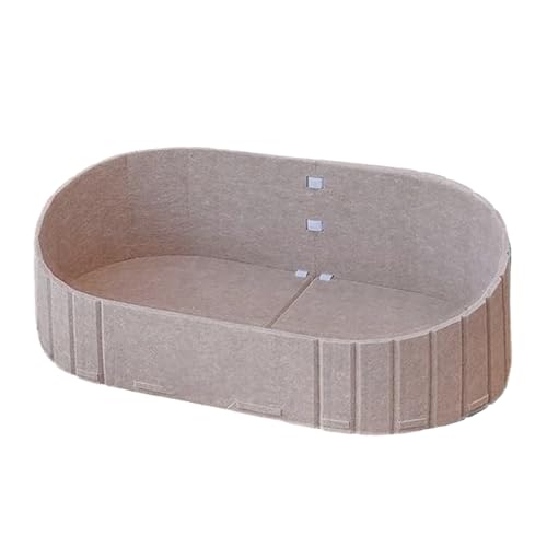 Wezalget Welpenbett, Filz Katzenhöhle, Kausicheres Kratzfester Komfort Nest Für Couch Stuhl Auto Sofa von Wezalget