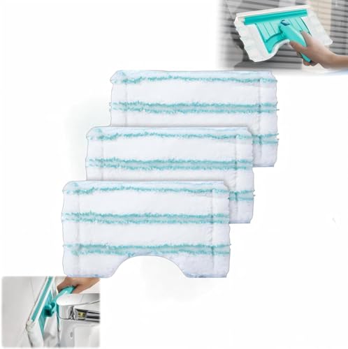 3 Stück Ersatzbezug Bath Cleaner Mikrofasern Set, Fliesenwischer mit Mikrofaser Bezug und Click System, Badewannenwischer für Leifheit Ersatz Zubehör, Moppbezug, Bodenwischer Armaturen 3 Stück Ersatzbezug Bath Cleaner Mikrofasern Set, Fliesenwischer mit Mikrofaser Bezug und Click System, Badewannenwischer für Leifheit Ersatz Zubehör, Moppbezug, Bodenwischer Armaturen von Wgewfhdf