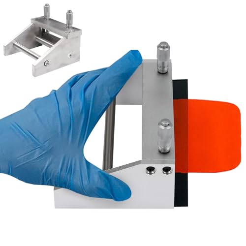 100/150mm Adjustable Film Coating Applicator Film Coater with Micrometer Wet Film Preparation Device, Coating Thickness: 0-3500μm(Film Casting Doctor Blade), Even Coating,150mm von WhFKLca