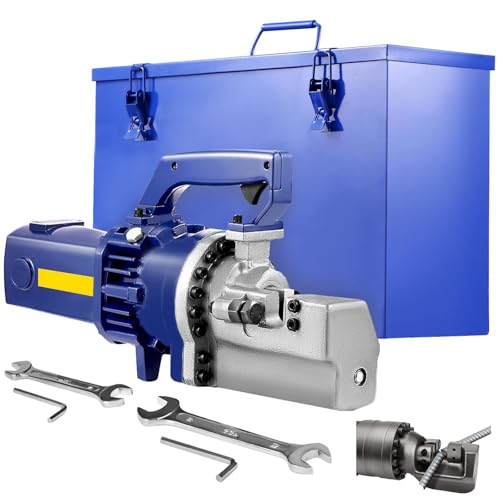 1300W Electric Hydraulic Rebar Cutter,Steel Bar Cutting Machine,Cutting Speed 3-3.5s Cutting up to 4-20mm Rebar, Portable Rebar Cutting Machine Fast Easy Cutting Rebar Steel Bar Steel Rod,Blue von WhFKLca