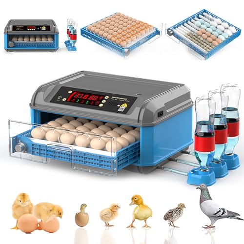Automatic Incubators for Hatching Eggs,24-192 Egg Incubator And Hatcher, Automatic Egg Turning + Automatic Water Addition+ Temperature/ Humidity Control, Adjustable Egg Trays,Dual Power Supply,24eggs Automatic Incubators for Hatching Eggs,24-192 Egg Incubator And Hatcher, Automatic Egg Turning + Automatic Water Addition+ Temperature/ Humidity Control, Adjustable Egg Trays,Dual Power Supply,24eggs von WhFKLca