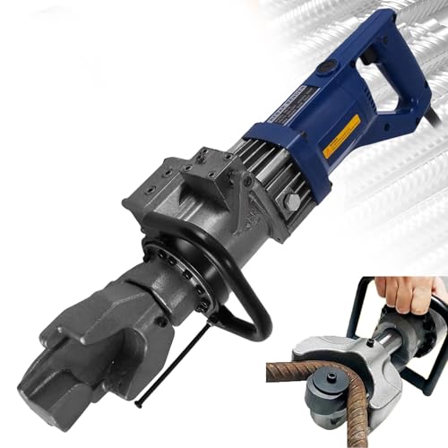 Electric Hydraulic Rebar Bender | Hydraulic Rebar Bending Machine | Steel Bar Bending Machine with Positioning Bolt | 900W | Rebar Diameter: 4mm-16mm| Bending Angle: 0°-130° | 5s Fast Easy Bending von WhFKLca