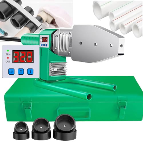 Plastic Pipe Welding Machine with Iron Case,Sleeve Welding Machine,Digital Display PPR Pipe Fusion Welder for PPR PE PP Pipes, 0-320℃ Adjustable + Double Heat Dissipation + Anti-Scalding Line,#32 Plastic Pipe Welding Machine with Iron Case,Sleeve Welding Machine,Digital Display PPR Pipe Fusion Welder for PPR PE PP Pipes, 0-320℃ Adjustable + Double Heat Dissipation + Anti-Scalding Line,#32 von WhFKLca