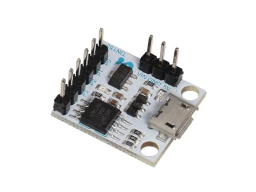 Whadda ATtiny85 micro development board Entwicklungsboard, Mikrocontroller Entwickelungsmodul, 100% kompatibel mit Arduino® IDE, ideal für Elektronik-, Robotik- und DIY-Projekte von Whadda