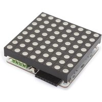 Whadda ATmega328 RGB LED Dot-Matrix Treiberplatine, direkt programmierbar, Arduino® IDE kompatibel, Plug & Play von Whadda