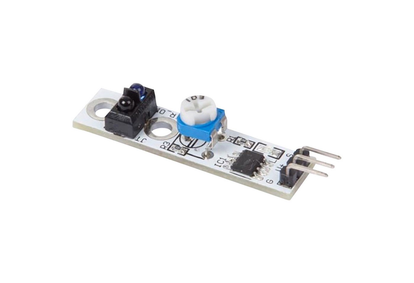 Whadda Infrarotsensor WHADDA Linienverfolgungssensor Modul, TCRT5000 Whadda Infrarotsensor WHADDA Linienverfolgungssensor Modul, TCRT5000 von Whadda