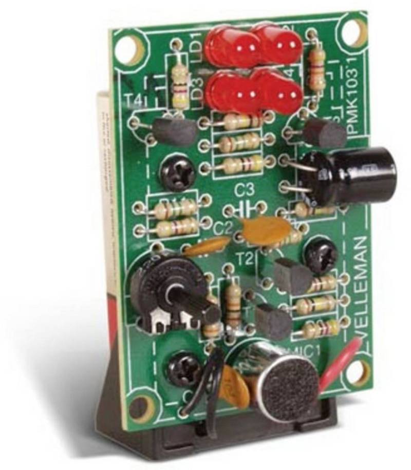 Whadda LED-Bild Whadda WSL104 LED Bausatz Sound-to-Light-Einheit von Whadda
