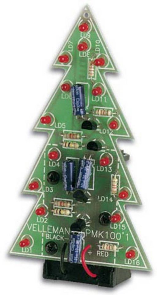 Whadda LED-Bild Whadda WSSA100 LED Bausatz Elektronischer Weihnachtsbaum Whadda LED-Bild Whadda WSSA100 LED Bausatz Elektronischer Weihnachtsbaum von Whadda