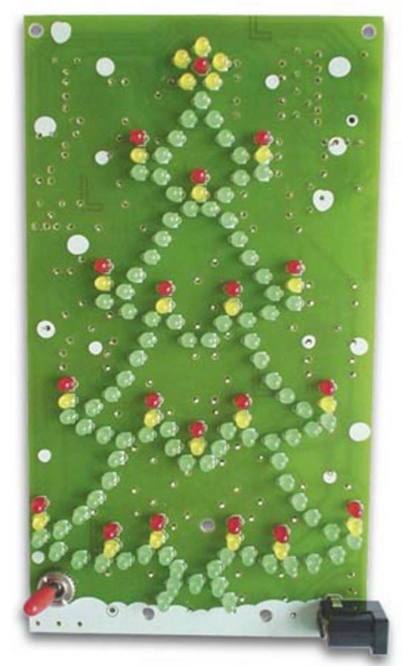 Whadda LED-Bild Whadda WSSA117 LED Bausatz De Luxe Weihnachtsbaum von Whadda