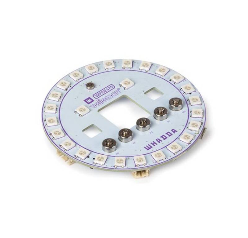 Whadda LED Dekolicht Eignet sich ideal für Ihre Micro:Bit-Projekte. Das RGB-LED-Ring-Shiel Whadda LED Dekolicht Eignet sich ideal für Ihre Micro:Bit-Projekte. Das RGB-LED-Ring-Shiel von Whadda