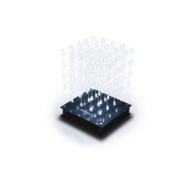 Whadda LED Würfel 3d-led-cube 5 x 5 x 5 (weiße leds) von Whadda