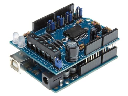 Whadda Motor & Leistungs-Shield für Arduino® UNO, 2 Kanäle, stapelbar von Whadda