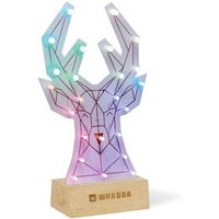 Whadda WSPXL103 LED Bausatz Poly Rentier XL Löt- & Programmierkit von Whadda