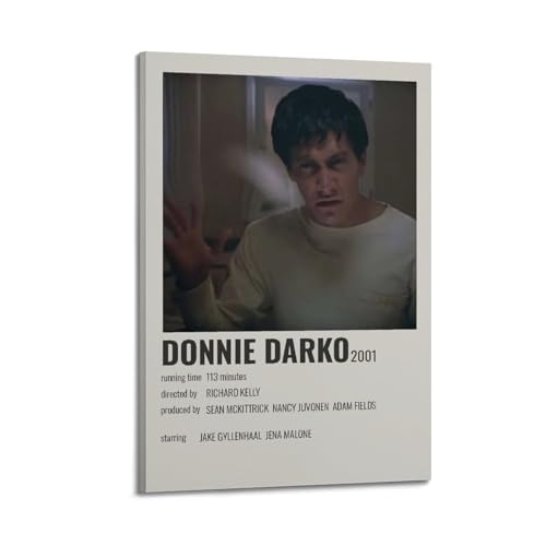 Donnie Darko Film-Leinwand-Poster, Raumdekor-Poster für Schlafzimmer, Wohnzimmer, Wände, 40 x 60 cm, Rahmenstil von Whak