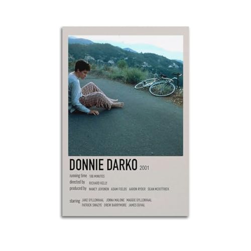 Donnie Darko Film-Leinwand-Poster, Raumdekor-Poster für Schlafzimmer, Wohnzimmer, Wände, 40 x 60 cm, ungerahmt von Whak