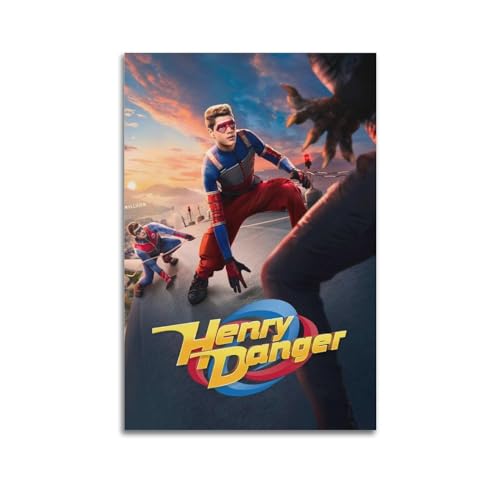 Filmposter "Henry Danger", Raumdekor, Poster für Schlafzimmer, Wohnzimmer, Wände, 30 x 45 cm, ungerahmter Stil von Whak