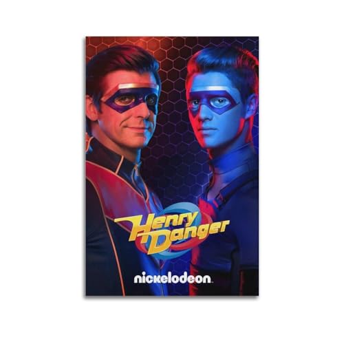 Filmposter "Henry Danger", Raumdekor, Poster für Schlafzimmer, Wohnzimmer, Wände, 40 x 60 cm, ungerahmter Stil von Whak