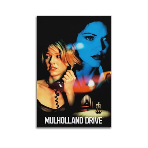 Mulholland Drive Film-Leinwand-Poster, Raumdekor-Poster für Schlafzimmer, Wohnzimmer, Wände, 60 x 90 cm, ungerahmt von Whak