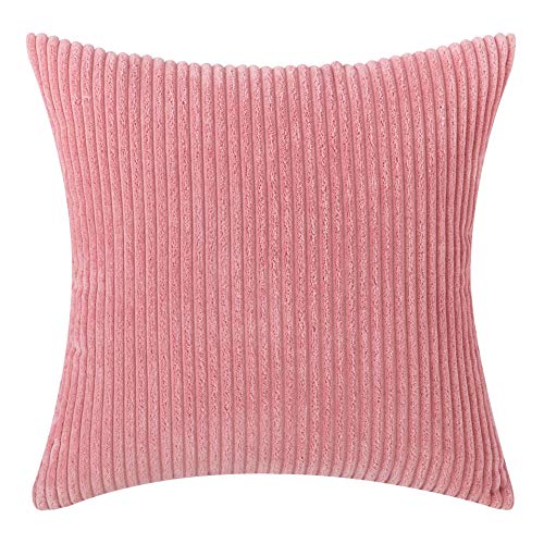 2er Set Kordsamt Kissenbezug,Kissenhüllen Dekorative Sofakissen Dekokissen Weicher Zierkissenbezug Wohnzimmer Sofa Schlafzimmer Boho Dekor,Couchkissen Dekokissen Zierkissenbezug,Rosa,40 x 40cm 2er Set Kordsamt Kissenbezug,Kissenhüllen Dekorative Sofakissen Dekokissen Weicher Zierkissenbezug Wohnzimmer Sofa Schlafzimmer Boho Dekor,Couchkissen Dekokissen Zierkissenbezug,Rosa,40 x 40cm von Whakano
