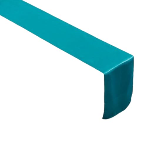 Whakano 1 Stück Tischläufer Abwaschbar,Dekoratives Tischband,Table Runner Tischband,Tafeltuch Tischtuch,Tischläufer Für Geburtstage & Hochzeiten,Esszimmer,Party,Urlaub Dekoration,Blau von Whakano