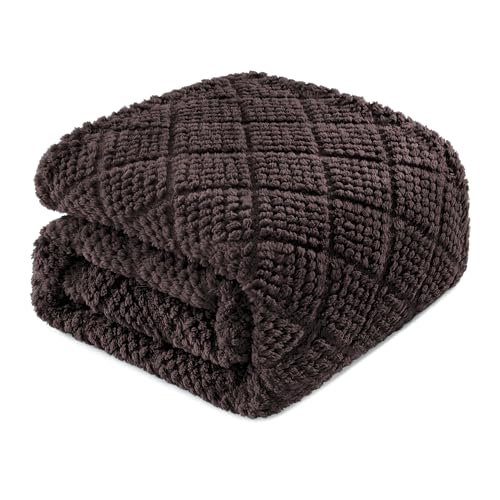 Whale Flotilla Kuscheldecke, Weiche, Warme und Flauschige Waffeldecken für Jede Jahreszeit,130X150CM, Kaffeebraun Whale Flotilla Kuscheldecke, Weiche, Warme und Flauschige Waffeldecken für Jede Jahreszeit,130X150CM, Kaffeebraun von Whale Flotilla