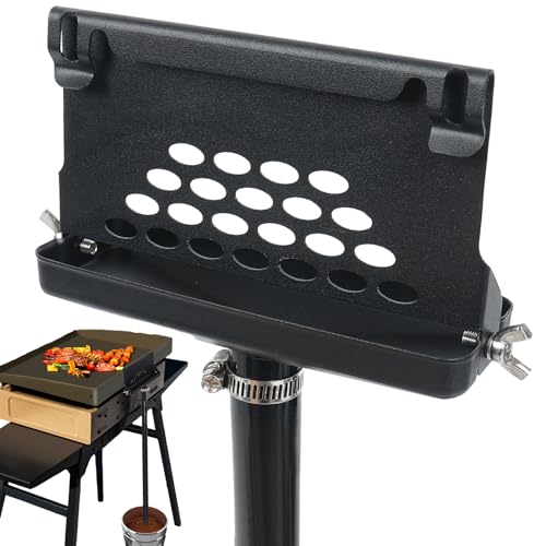 Whaleme Grillfettfänger für Blackstone-Zubehör, verbesserter hinterer Fettablauftrichter für Blackstone Fettbecher mit integriertem Fetttor, kompatibel mit Blackstone 91,4 cm, 71,1 cm, 55,9 cm, 43,2 von Whaleme