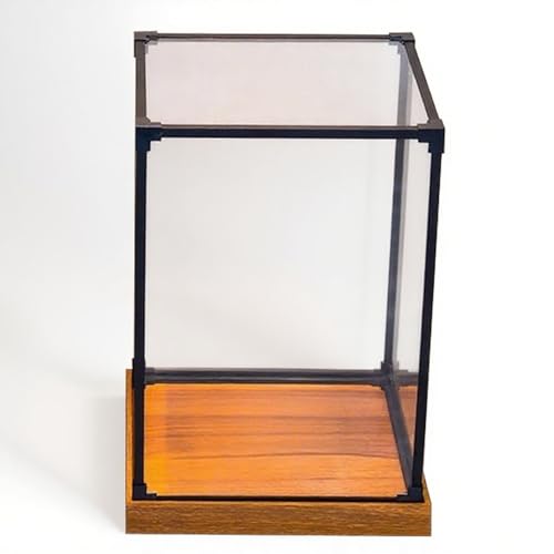 WhamtL Acryl Vitrine Narrow Clear Acrylic Box 6 8 10 14 16 18 20 24 in, Dustproof Protection Clear Acrylic Display Case, Stackable Plastic Storage Bins Large(30x30x20cm(12x12x8in)) von WhamtL