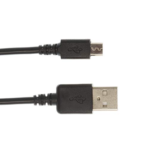 Kingfisher Technology 90cm USB Data Synch and Charger Power Black Cable Lead Adaptor (22AWG) for Sony SmartWatch 3 SWR50 von What Accessory