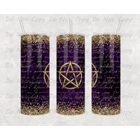 Benutzerdefinierte Wicca Pentacle Becher, 20 Unzen Oder 30 Becher - Perfektes Geschenk Für Practitioner von WhatASaltyMug