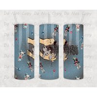 "Custom ""Thinking Of You"" Voodoo Tumbler, 20Oz Oder 30Oz Tumble, Voodoo, Lustiges Geschenk." von WhatASaltyMug