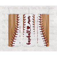 Benutzerdefinierte Baseball Becher Für Eine Baseball-Familie | Mama, Tante, Oma, Nana, Schwester, Stiefmutter, Freundin, 20 Unzen Und 30 Unzen von WhatASaltyMug